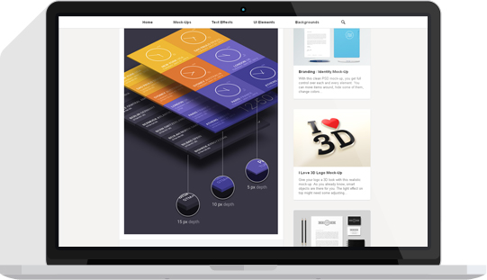 Isometric Perspective Mock-Up